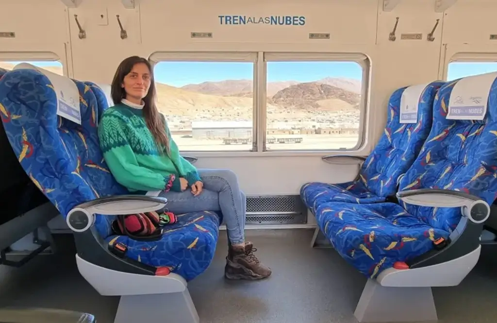 Tren a las Nubes vagón